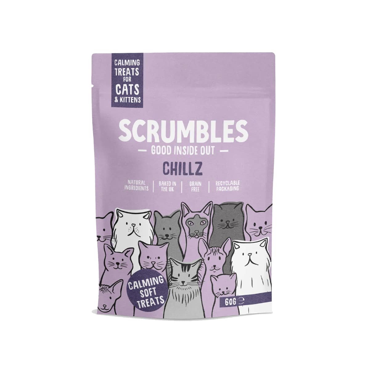 Scrumbles Chillz: Cat & Kitten Calming Treats