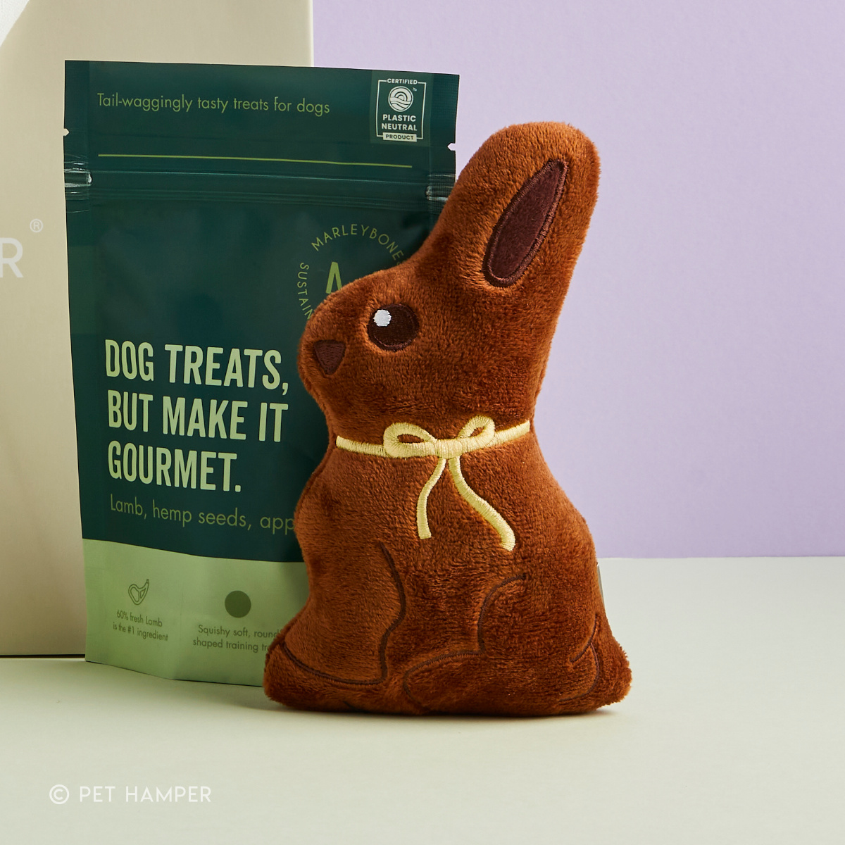 FuzzYard Choc Bunny Easter Dog Toy