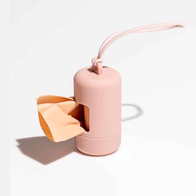 Wild One Poop Bag Carrier - Blush