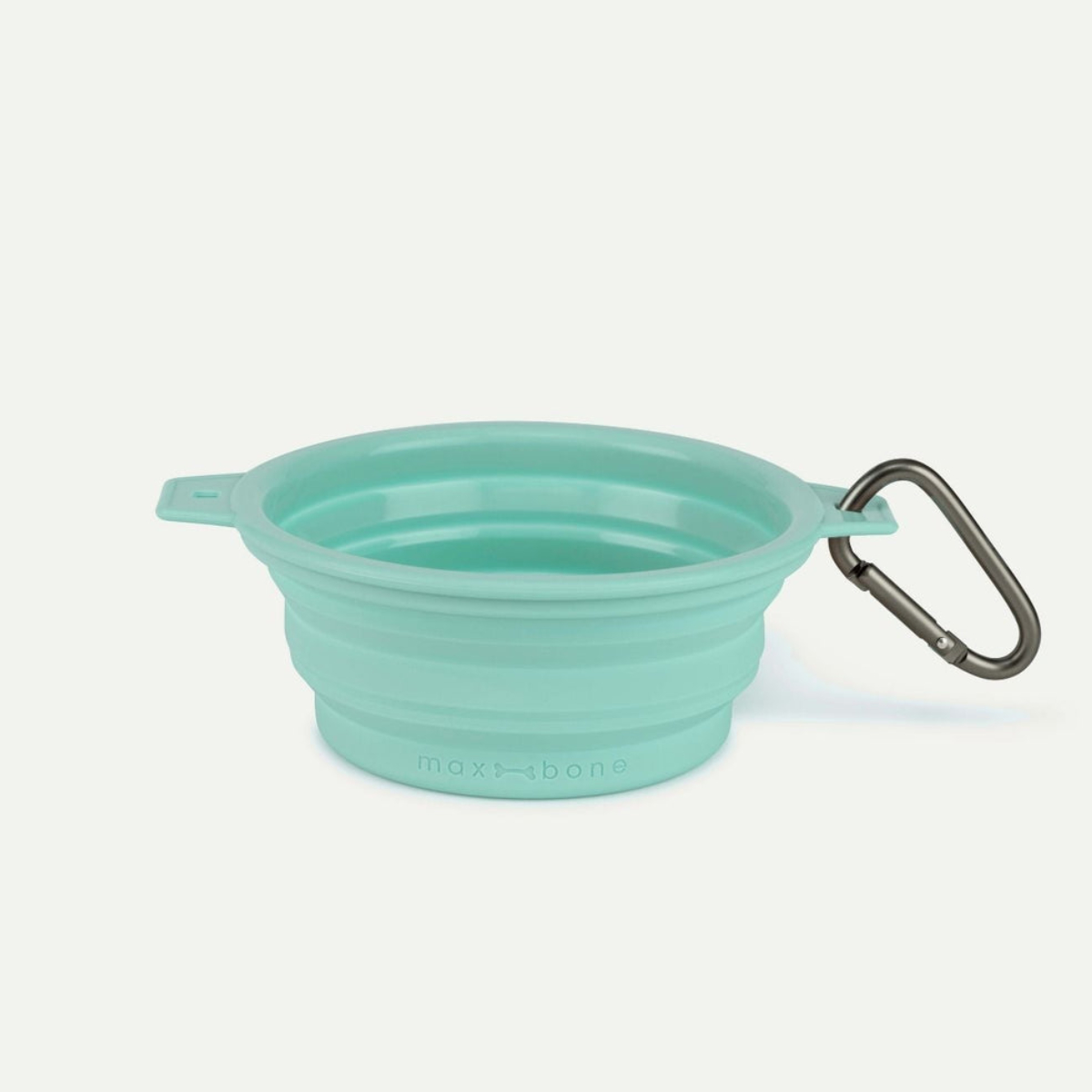 maxbone Rubber Travel Bowl: mint