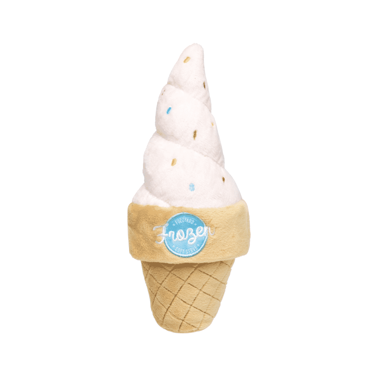 FuzzYard Ice Cream Cone Dog Toy