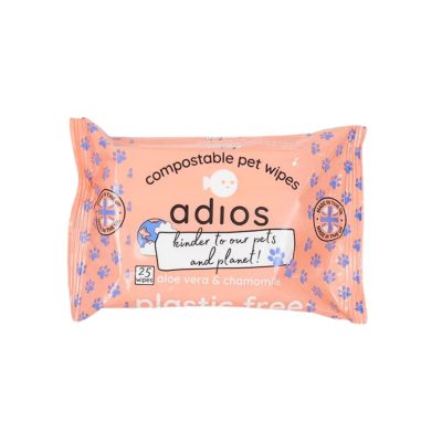 Adios Compostable Pet Wipes