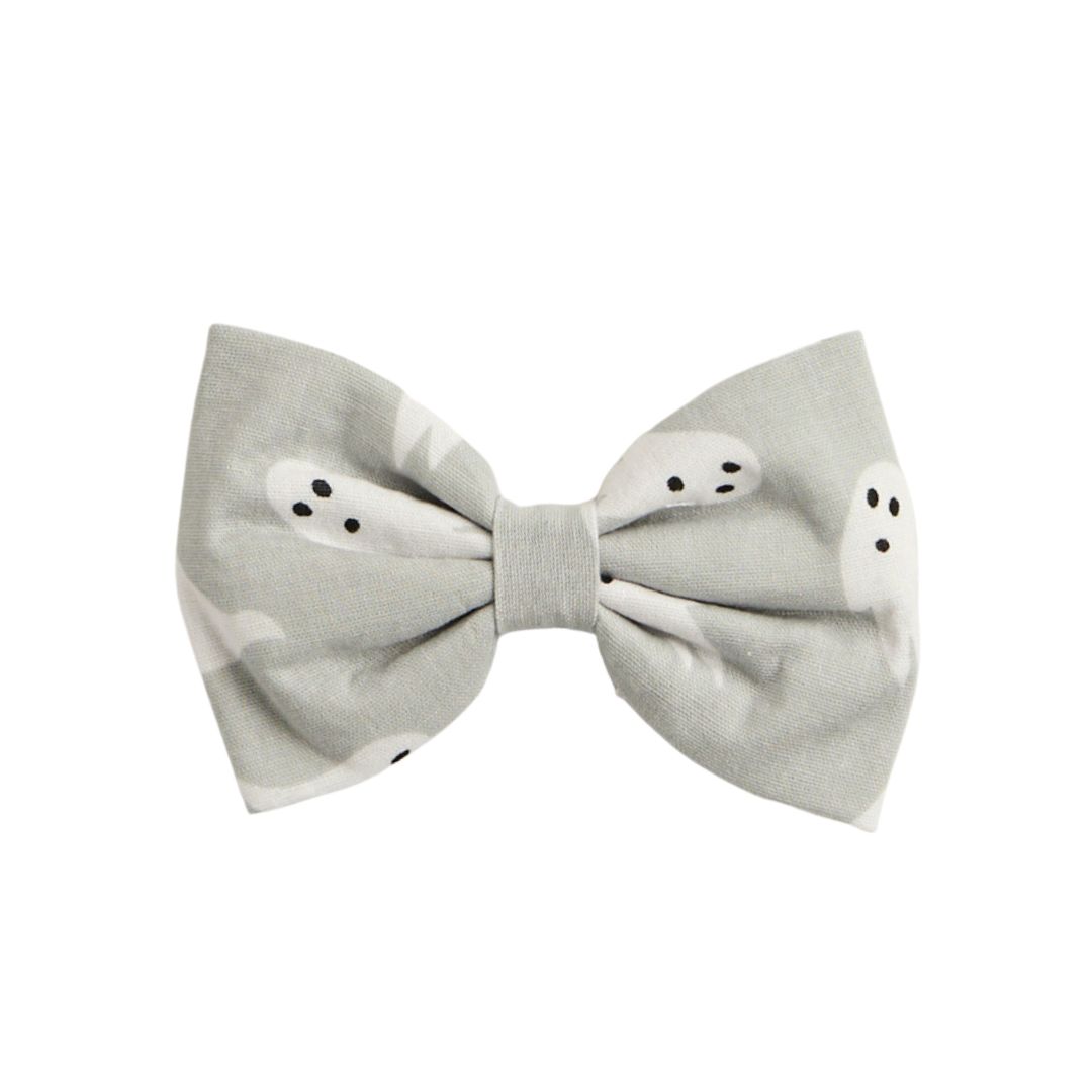 "Spooky" Ghosts Dog Bow Tie