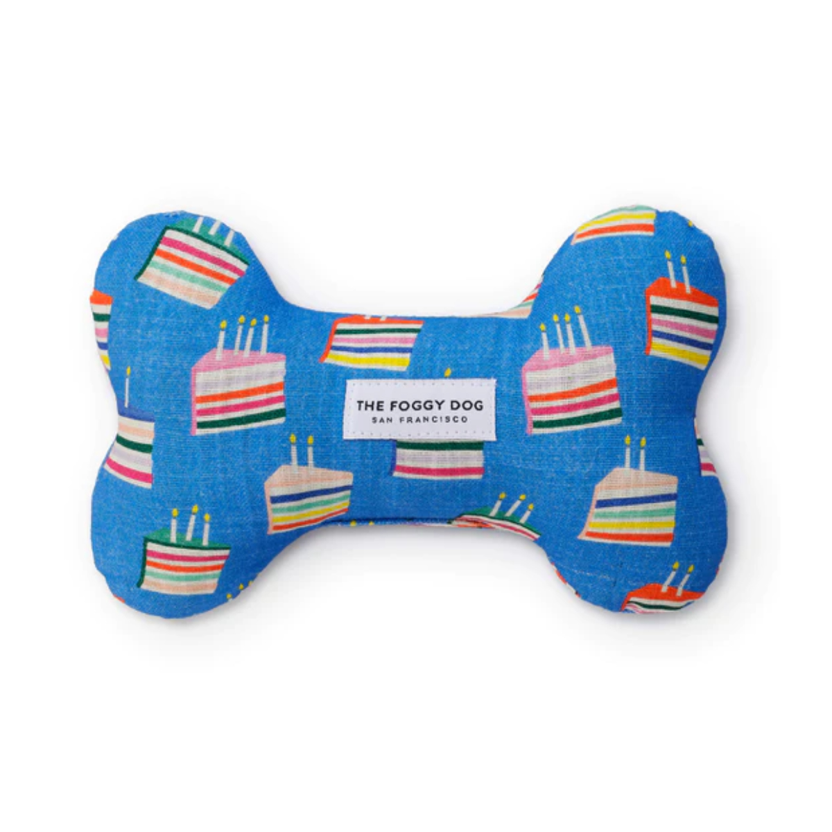 The Foggy Dog Birthday Make A Wish Cake Dog Toy