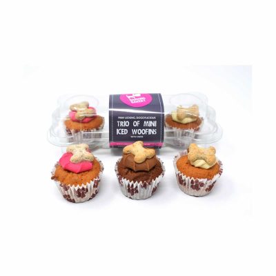 Barking Bakery Trio of Mini Iced Woofins