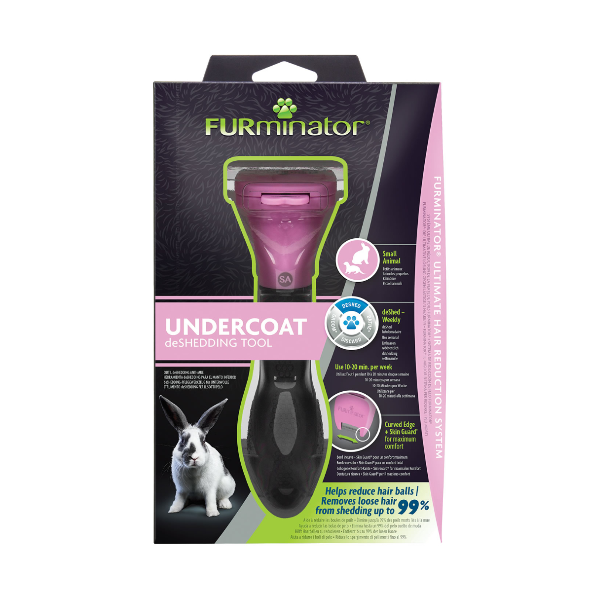 Furminator Undercoat Deshedding Tool For Small Animals