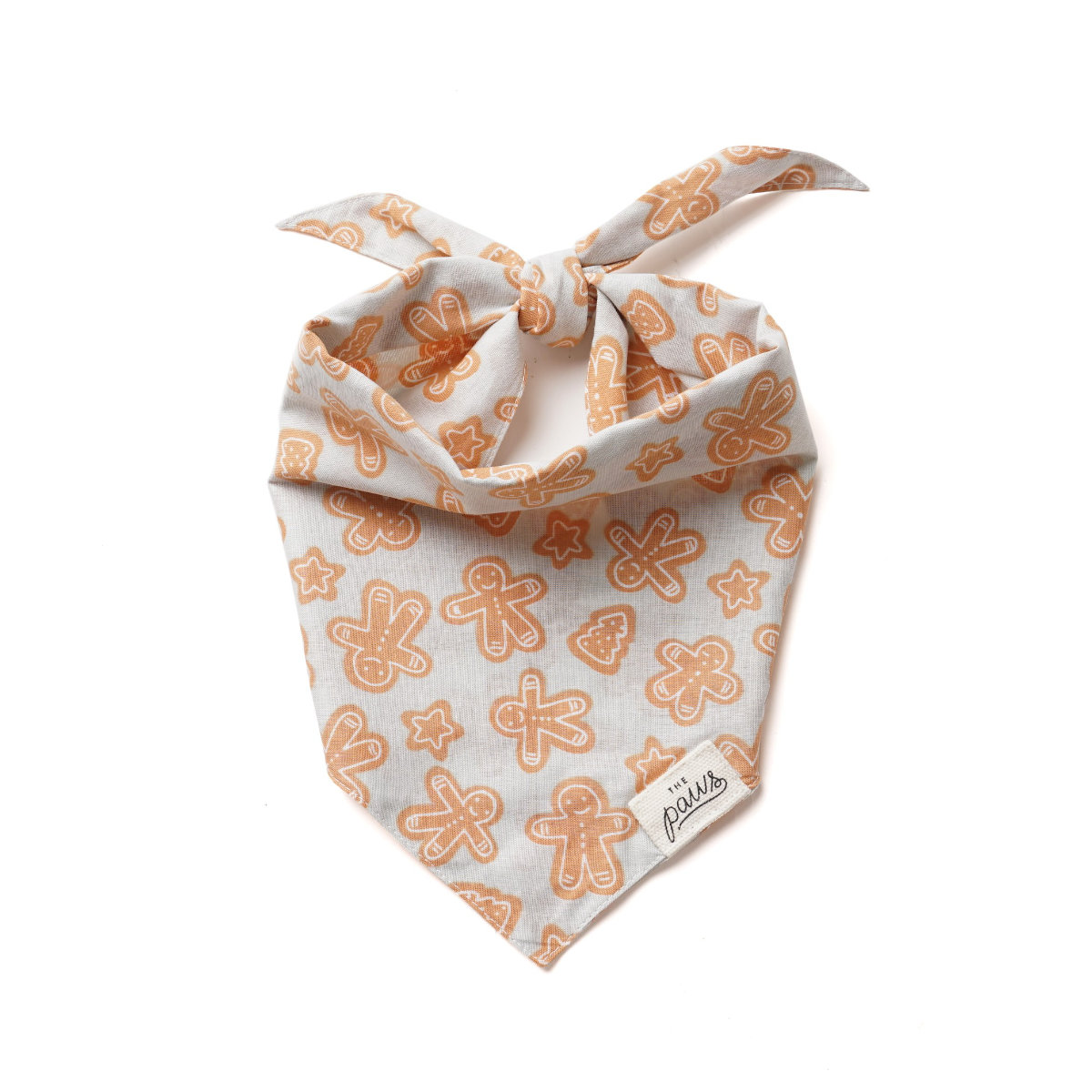 Gingerbread Man Dog Bandana