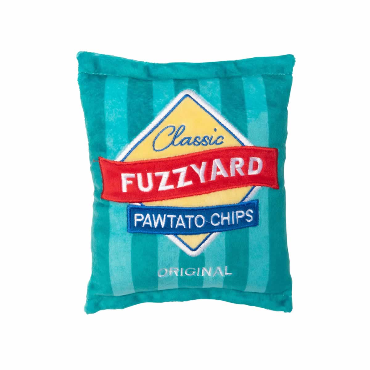 FuzzYard Pawtato Chips Dog Toy