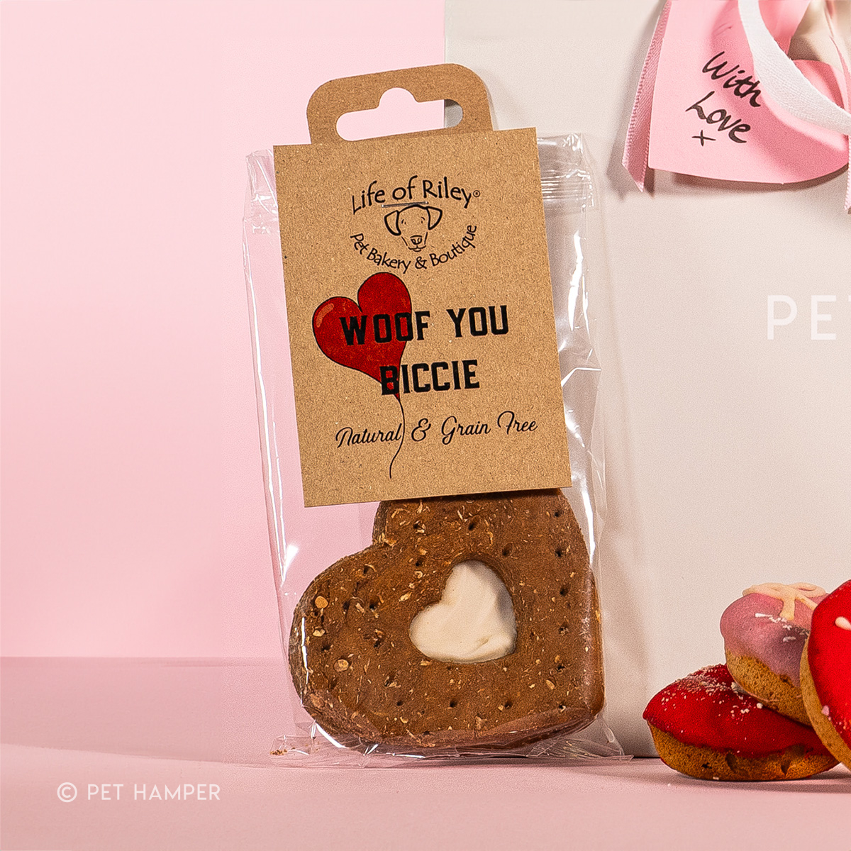 Life Of Riley 'I Woof You' Biccie