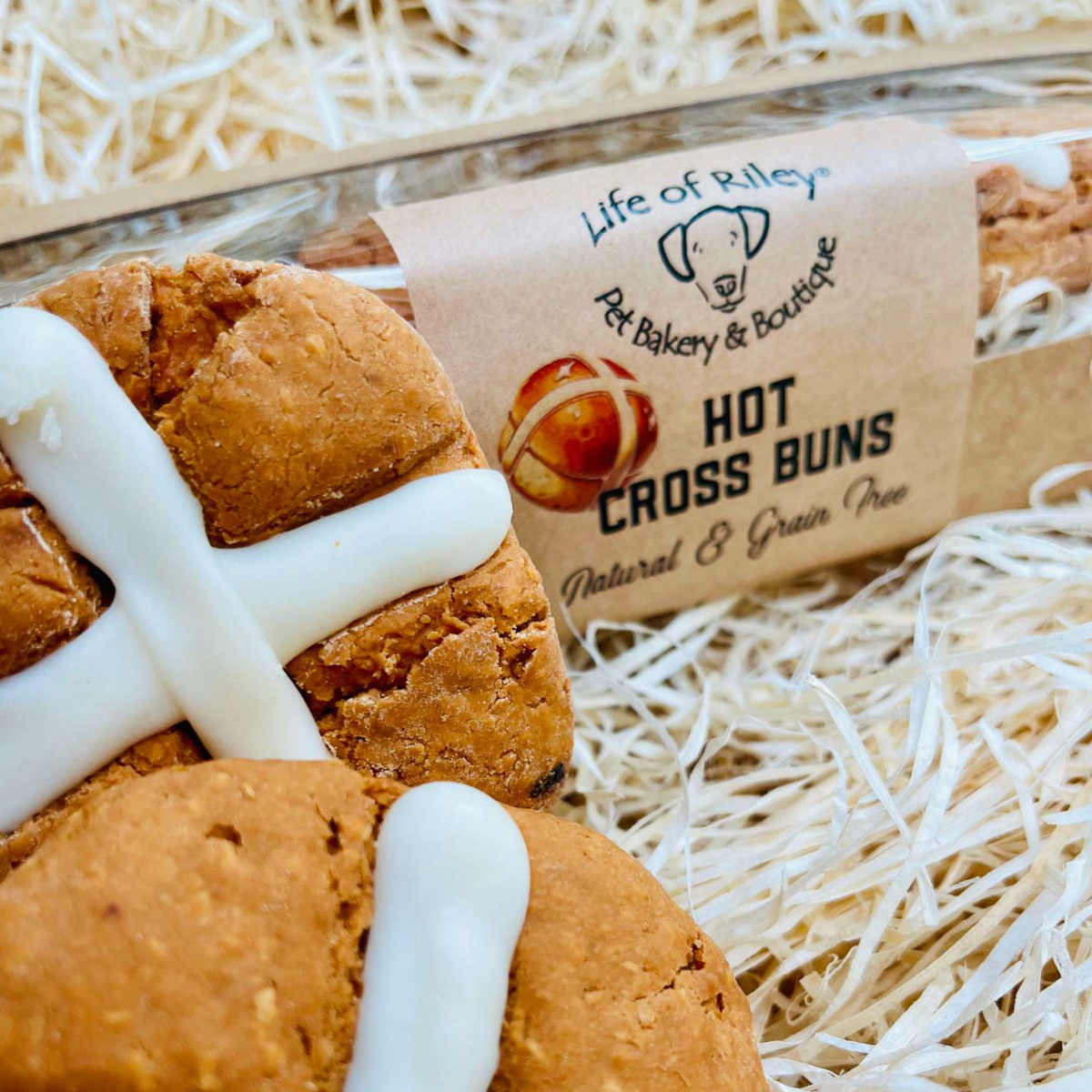 Life Of Riley - Easter Hot Cross Buns for Dogs