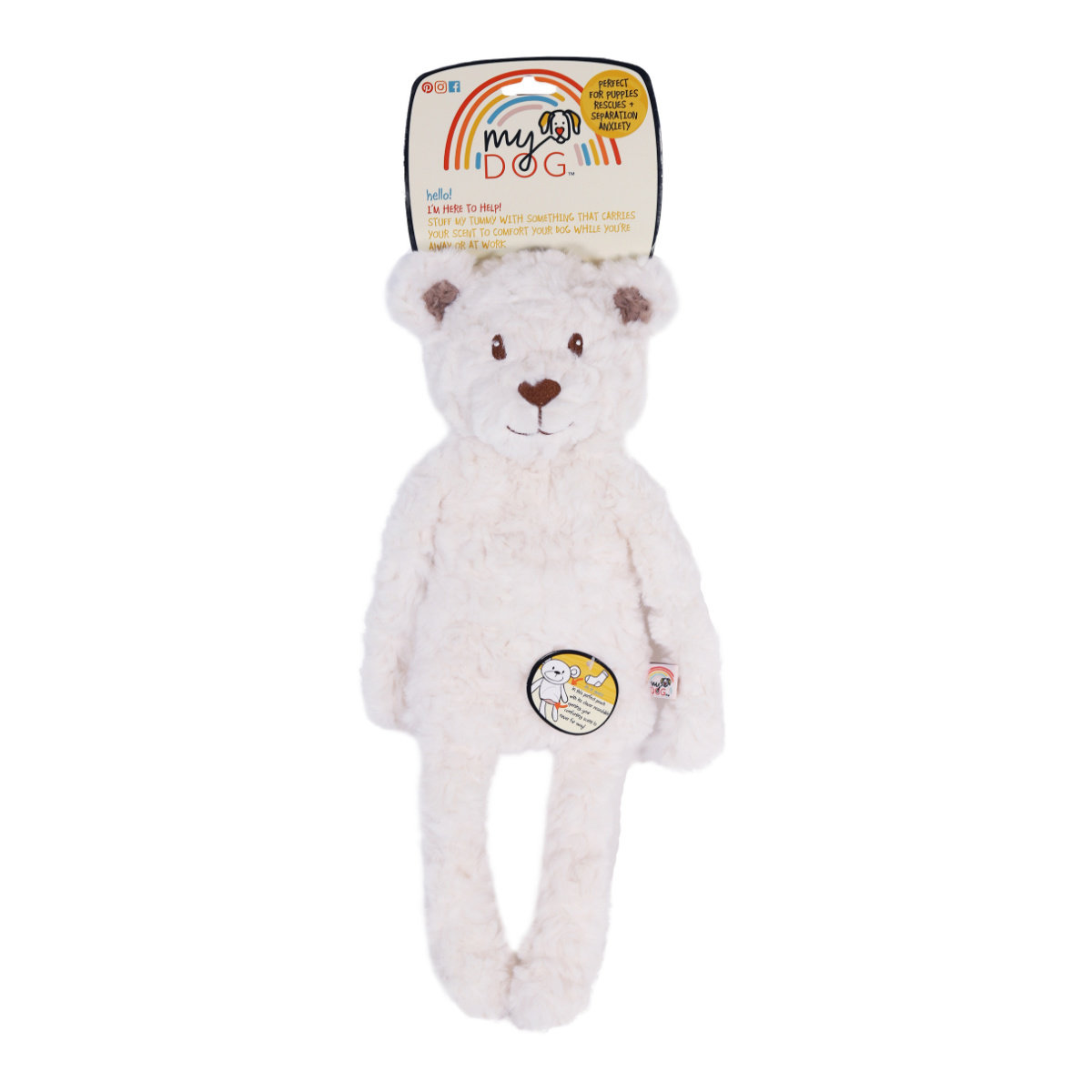 My Dog - Bear Plush Calming Soft Toy