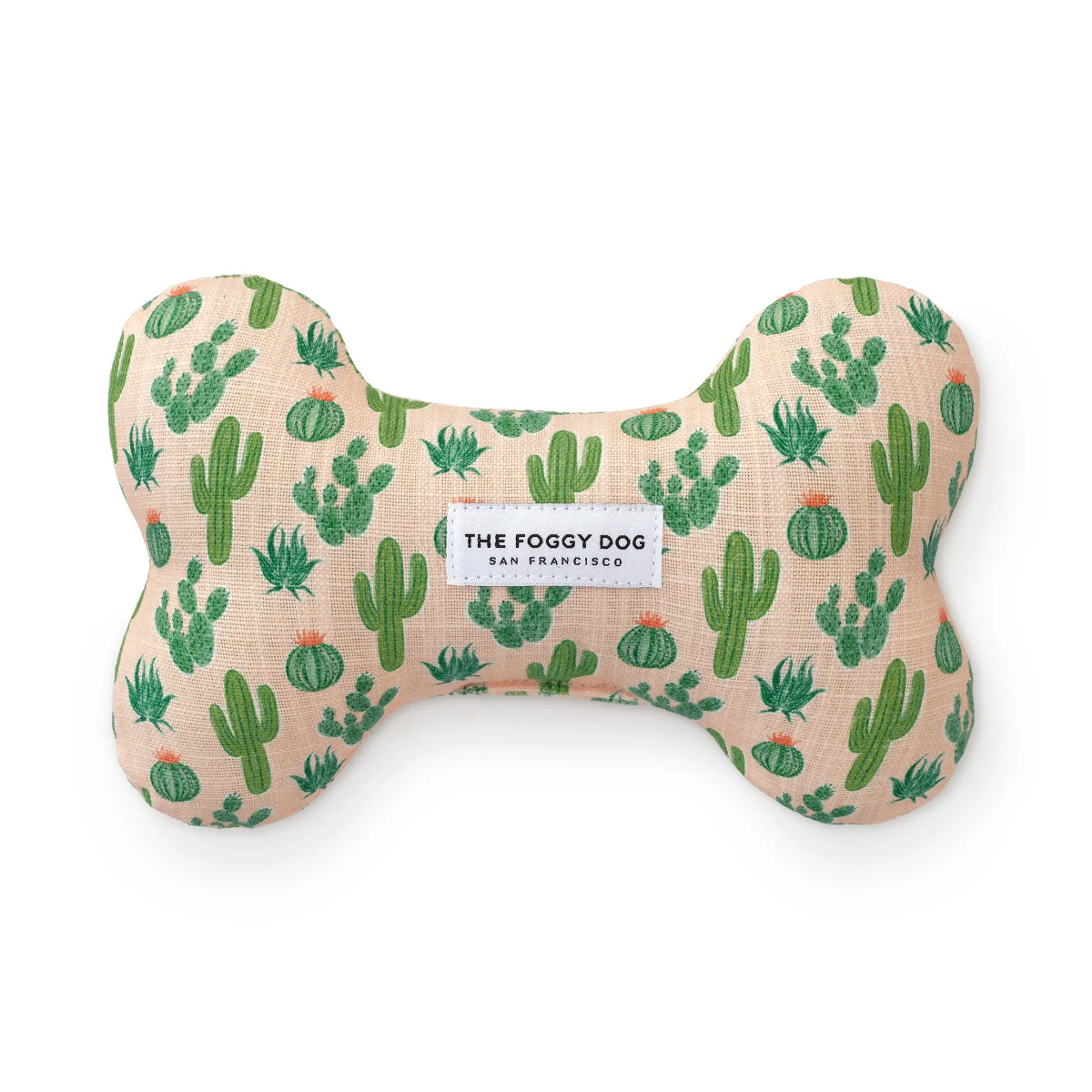 The Foggy Doggy Desert Cactus Squeaky Dog Toy