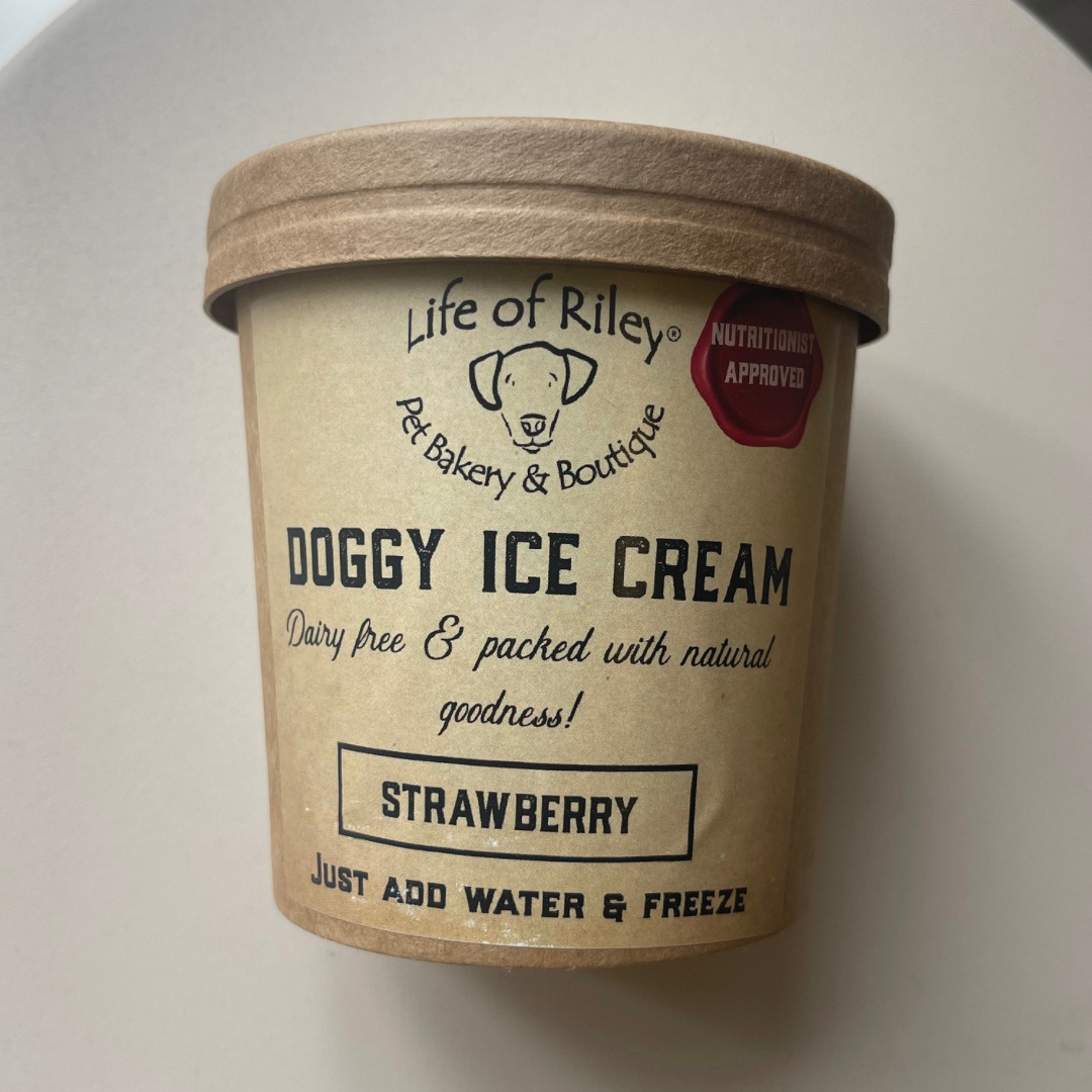Life Of Riley Doggy DIY Ice Cream Kit - Strawberry