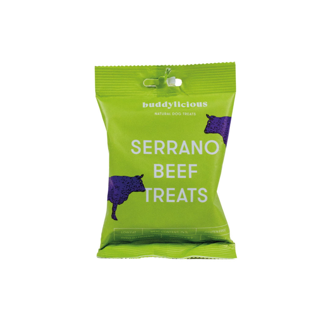 Buddylicious Serrano Beef Treats