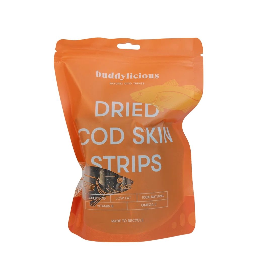 Buddylicious Dried Cod Skin Strips