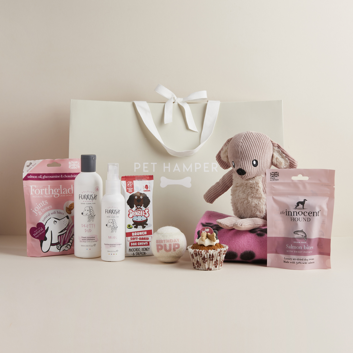 Lux Birthday Girl Dog Hamper