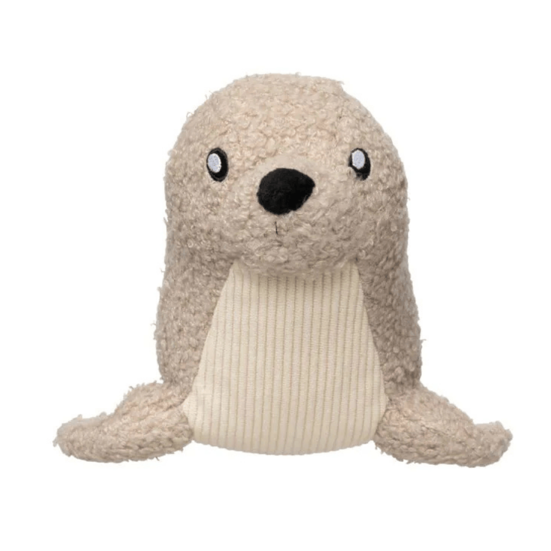Fuzzyard Life Dog Toy - Sandstone Seal - Front