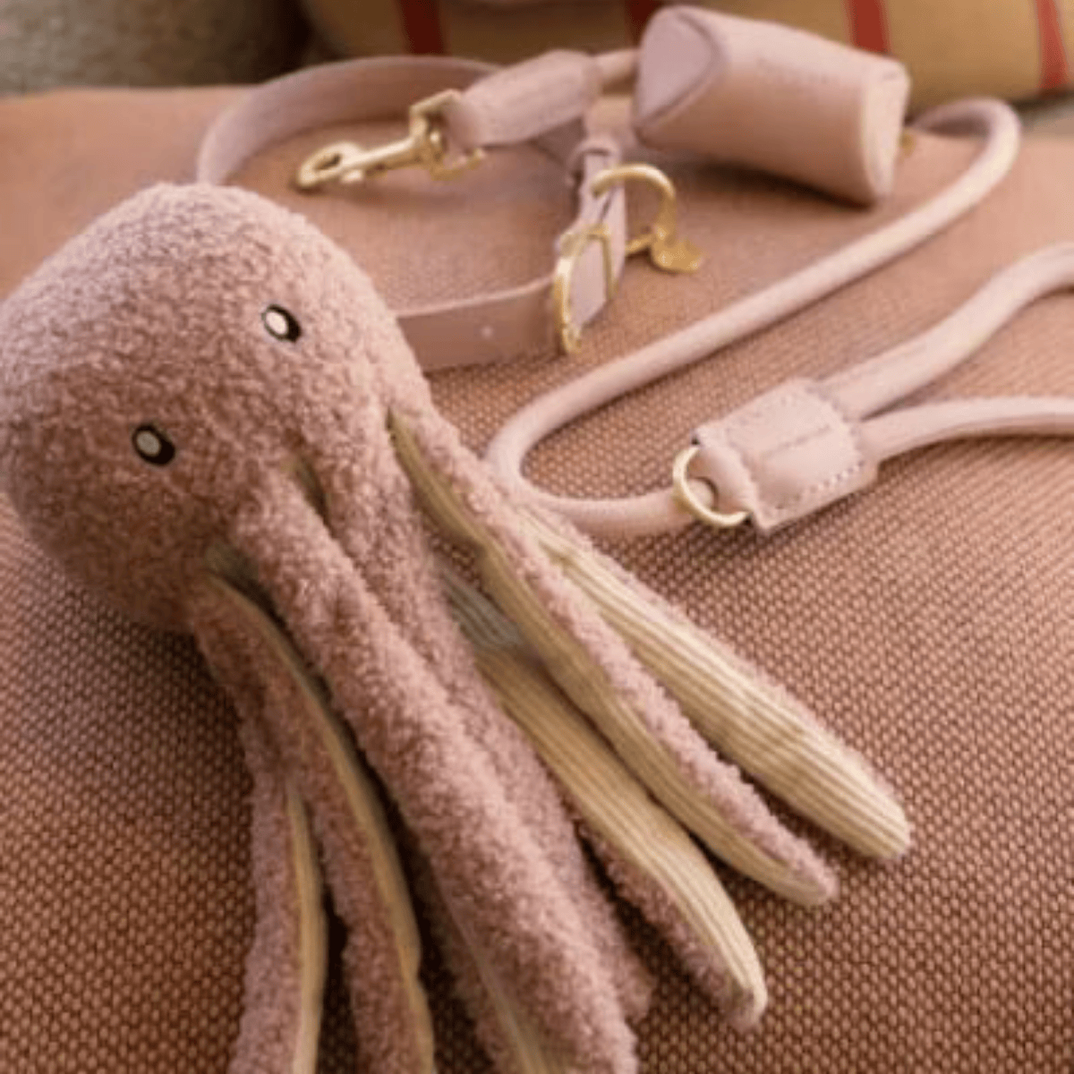 Fuzzyard Life Soft Blush Octopus - Lifestyle